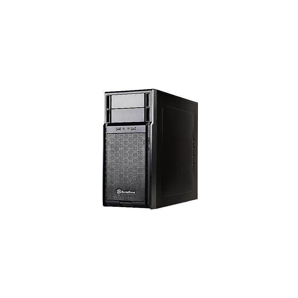 SilverStone Precision Series SST-PS08B USB 3.0 Mini-Tower schwarz