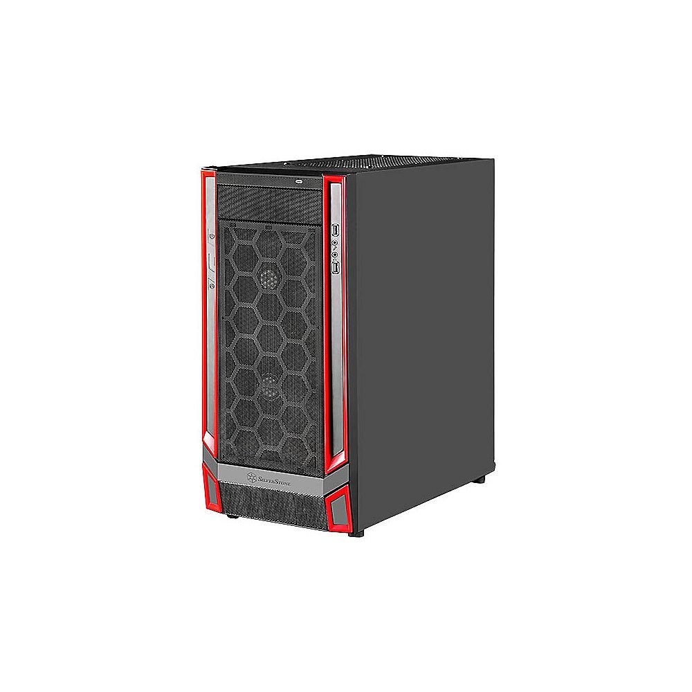SilverStone Redline SST-RL05BR-W Midi Tower ATX Gehäuse USB3.0 (Typ C)
