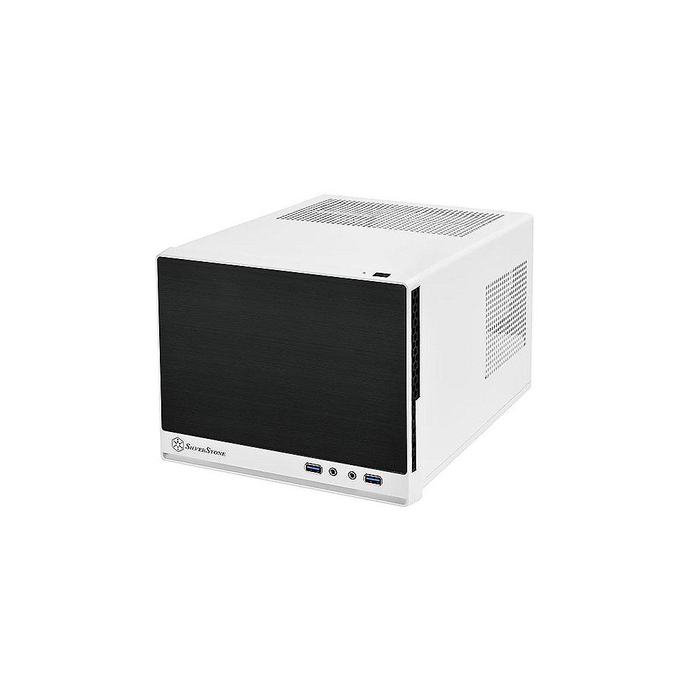 SilverStone SUGO SG13WB-Q Mini Tower ITX Gehäuse USB3.0 Weiss