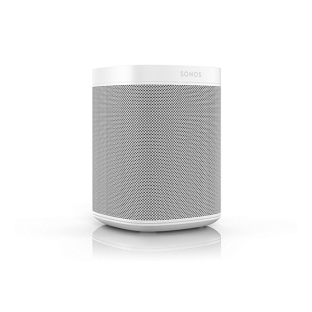 Sonos ONE weiß kompakter Multiroom All-in-One Smart Speaker Sprachsteuerung, Sonos, ONE, weiß, kompakter, Multiroom, All-in-One, Smart, Speaker, Sprachsteuerung