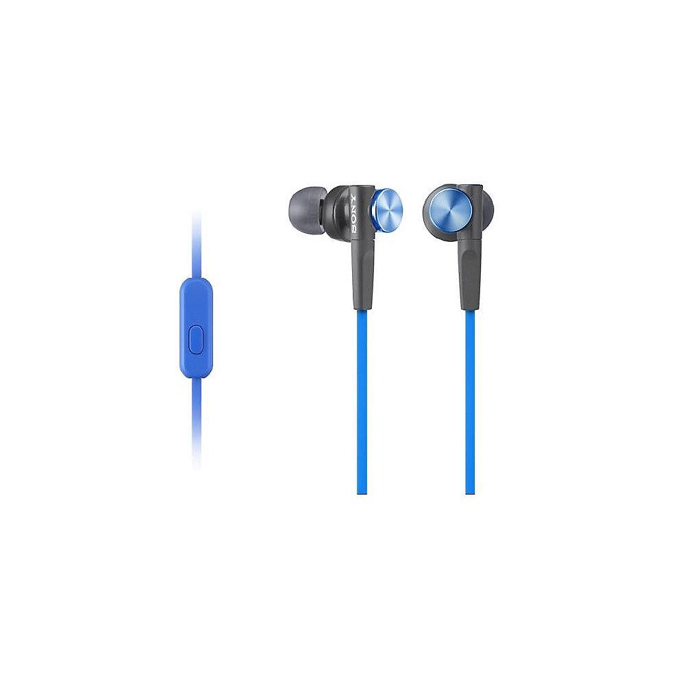 Sony MDR-XB50APL In Ear Kopfhörer Extra Bass Blau