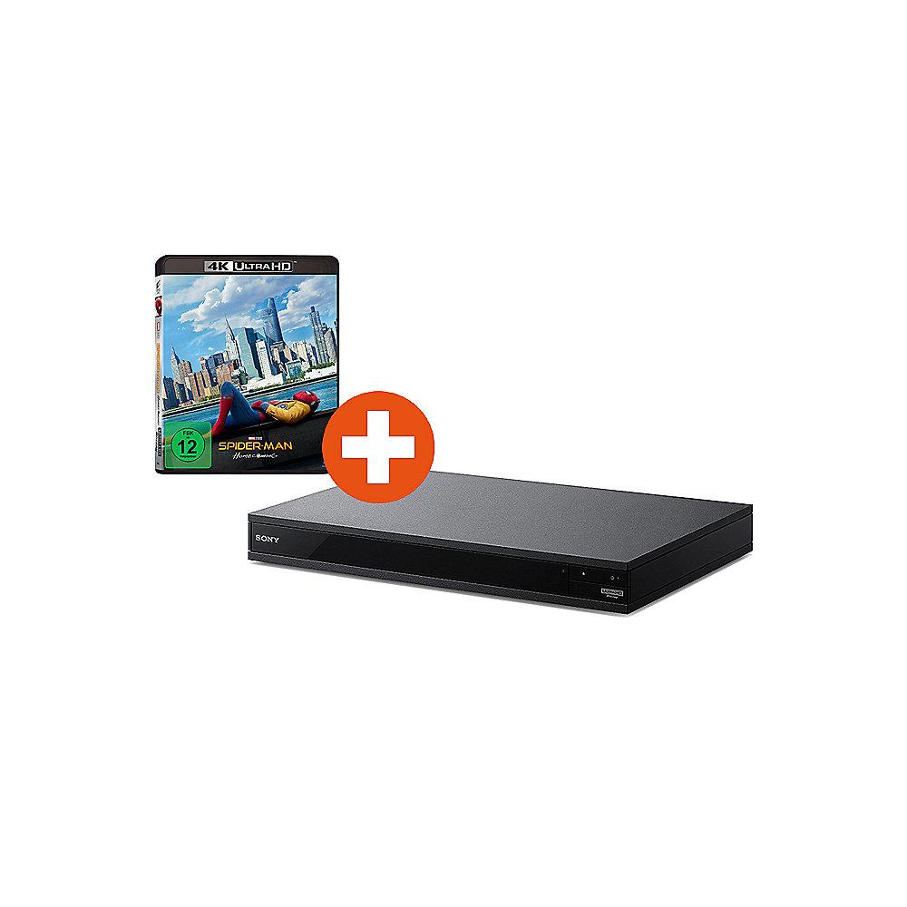 SONY UBP-X800 4K UHD Blu-ray-Player Hi-Res Audio mit 4K UHD Film Spiderman