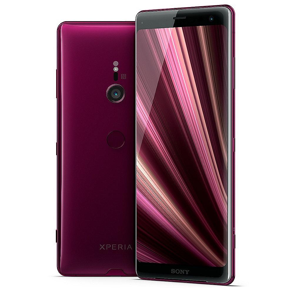 Sony Xperia XZ3 Dual-SIM bordeaux red Android 9 Smartphone