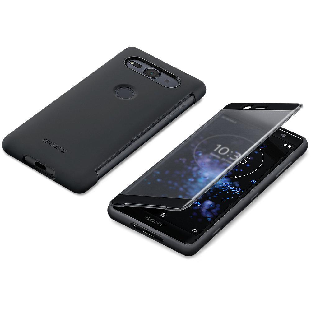 Sony XZ2 Compact - Style Cover Touch SCTH50, Black, Sony, XZ2, Compact, Style, Cover, Touch, SCTH50, Black