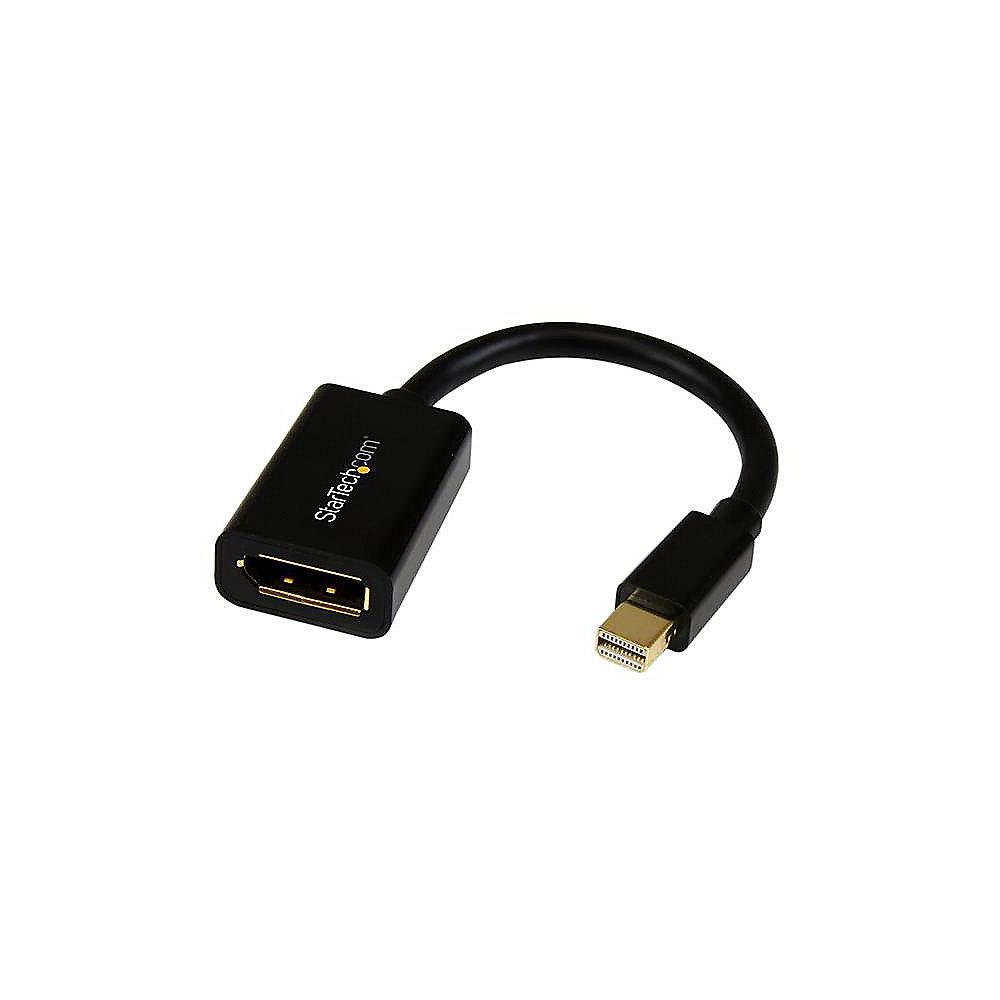 Startech Displayport Adapter 0,15m DP zu mini DP schwarz