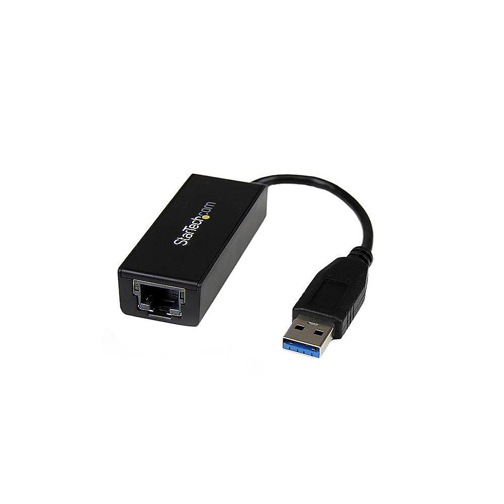 Startech USB 3.0 Typ-A zu Gigabit Ethernet Adapter schwarz