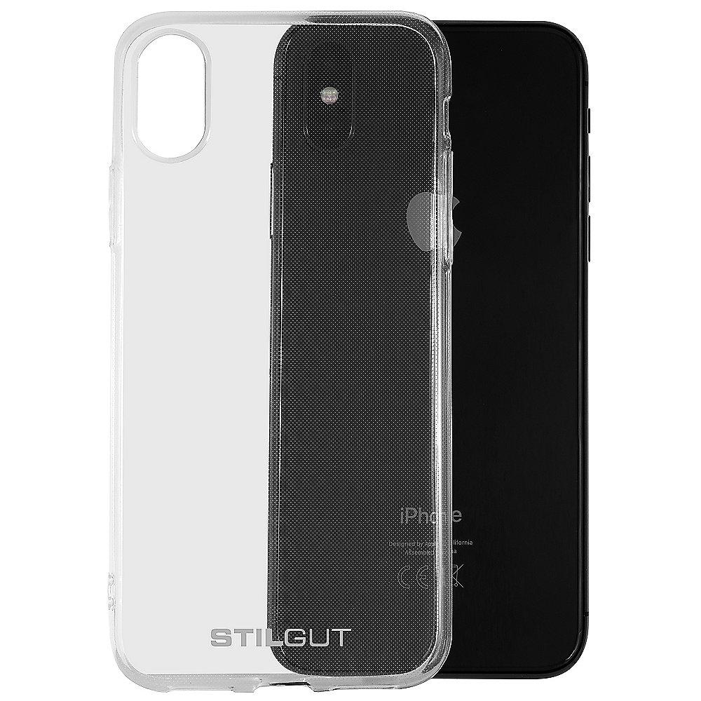 StilGut Cover für Apple iPhone X transparent