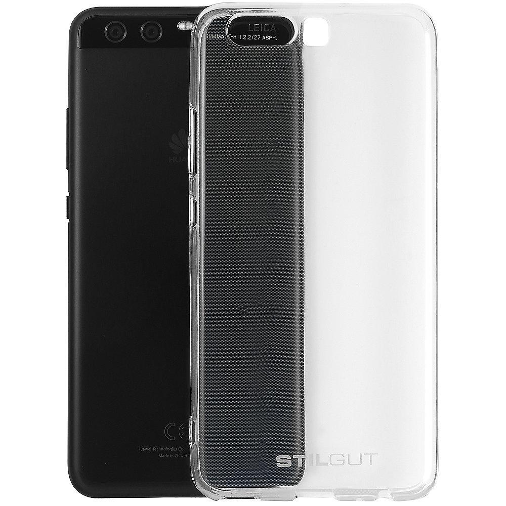 StilGut Cover für Huawei P10 transparent