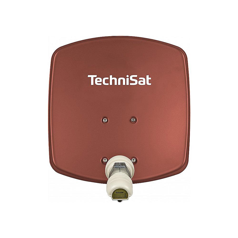 TechniSat DigiDish 33 mit Universal-V/H-LNB, rot