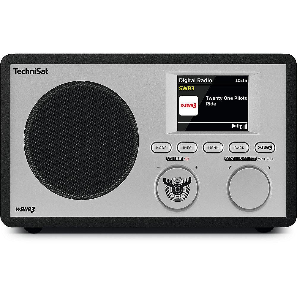 TechniSat DIGITRADIO 303 SWR3-Edition WLAN/DAB /UKW Radio, schwarz, mit Timer