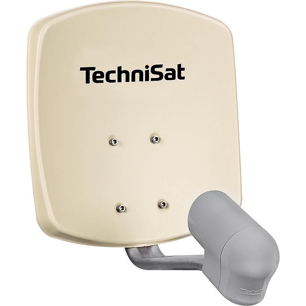 TechniSat SATMAN 33, UNYSAT-V/H-LNB, beige DigitalSat-Antenne