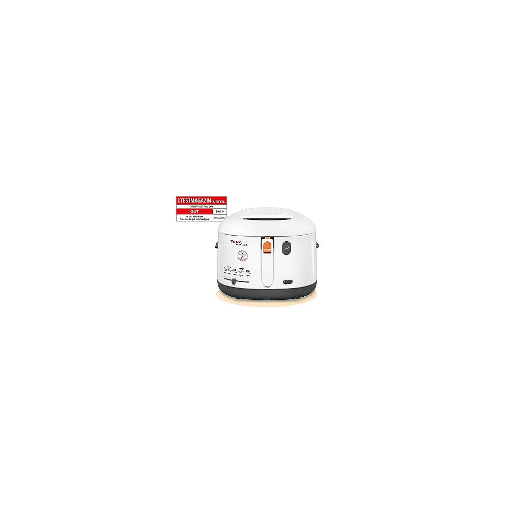 Tefal FF 1631 Fritteuse One Filtra Weiß/Anthrazit