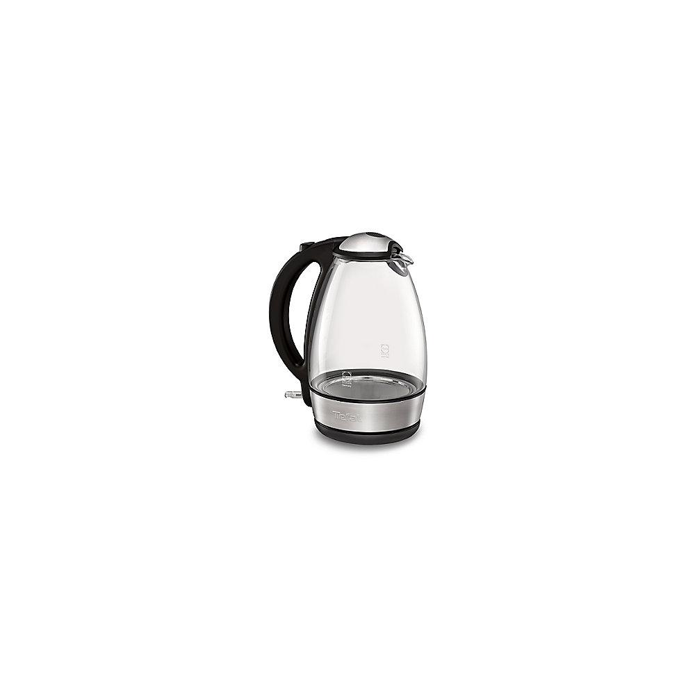 Tefal KI 7208 Glass Vision Wasserkocher 1,7 Liter Glas / Edelstahl