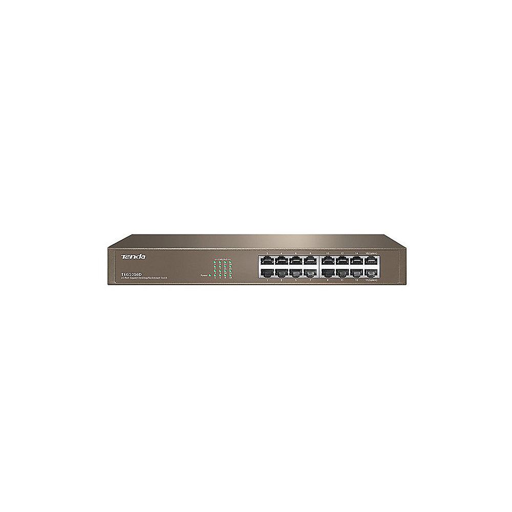 Tenda 16x Port Rackmount Gigabit Switch TEG1016D