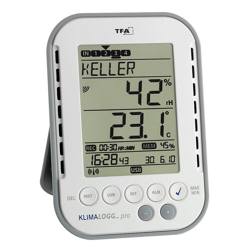 TFA 30.3039 Hygrologg Pro Profi-Thermo-Hygrometer, TFA, 30.3039, Hygrologg, Pro, Profi-Thermo-Hygrometer