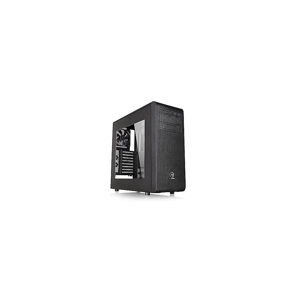 Thermaltake Core V31 Midi-Tower ATX Gehäuse schwarz mit Seitenfenster (o.NT)