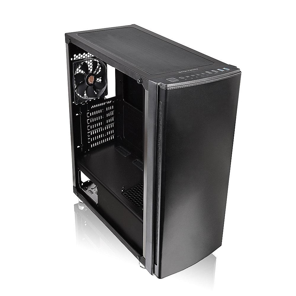 Thermaltake Versa H27 TG Midi-Tower ATX/mATX Gehäuse schwarz (ohne Netzteil)