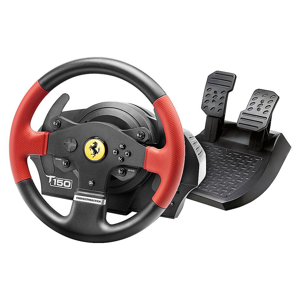 Thrustmaster T150 Ferrari Edition Force Feedback Racing Wheel PS3/PS4/PC, Thrustmaster, T150, Ferrari, Edition, Force, Feedback, Racing, Wheel, PS3/PS4/PC