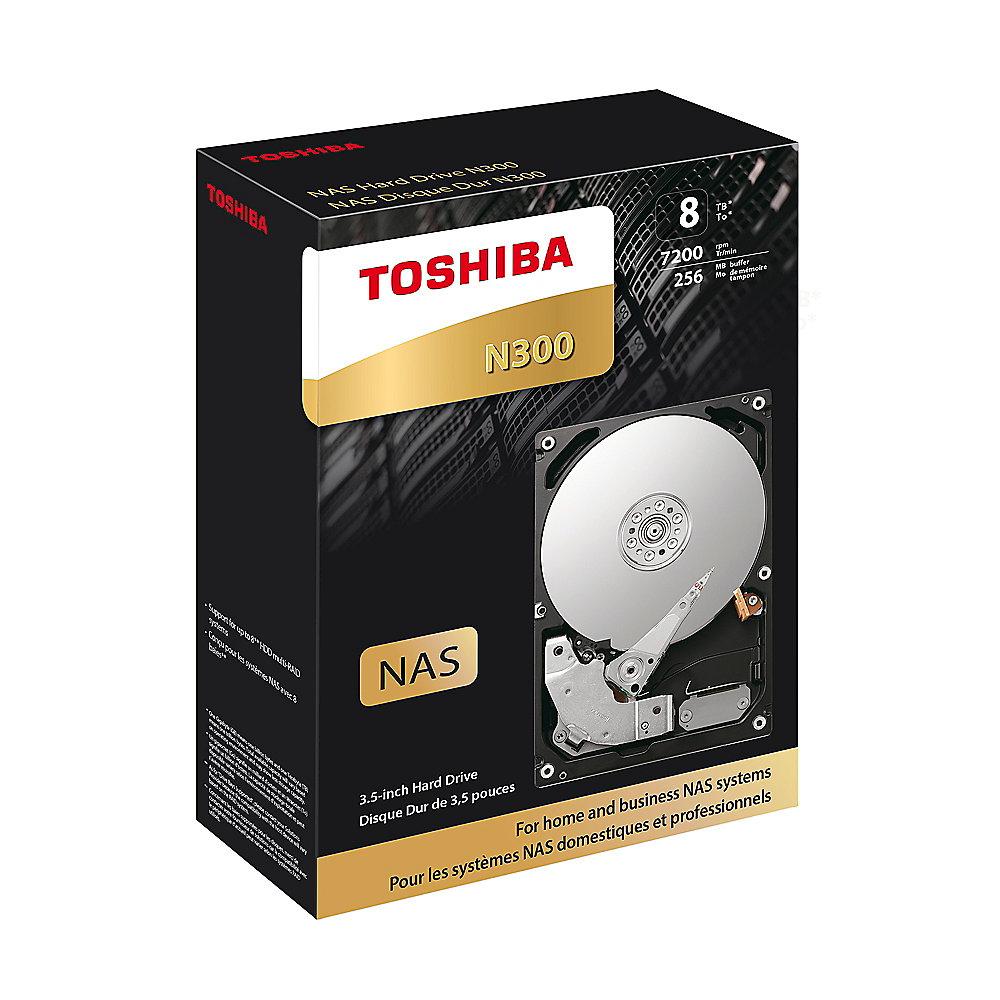 Toshiba N300 HDWN180EZSTA 8TB 128MB 7.200rpm 3.5zoll SATA600