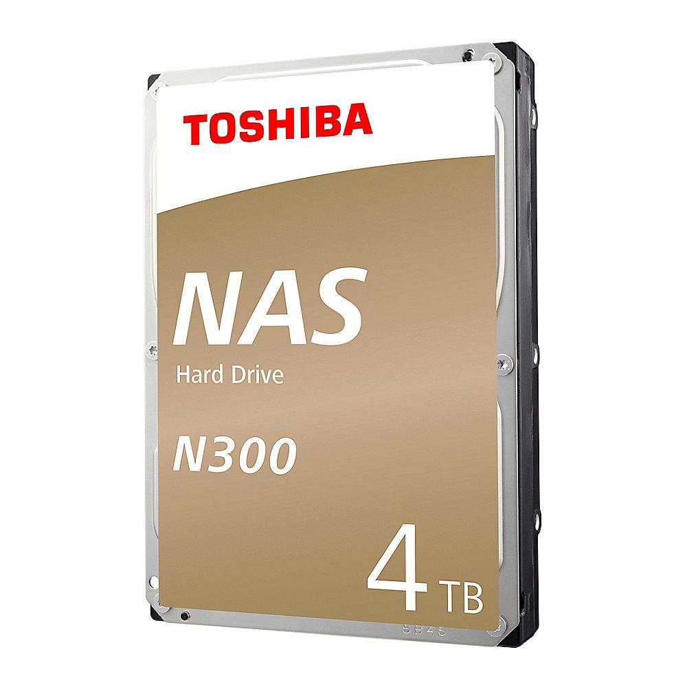 Toshiba N300 HDWQ140UZSVA 4TB 128MB 7.200rpm 3.5zoll SATA600 Bulk