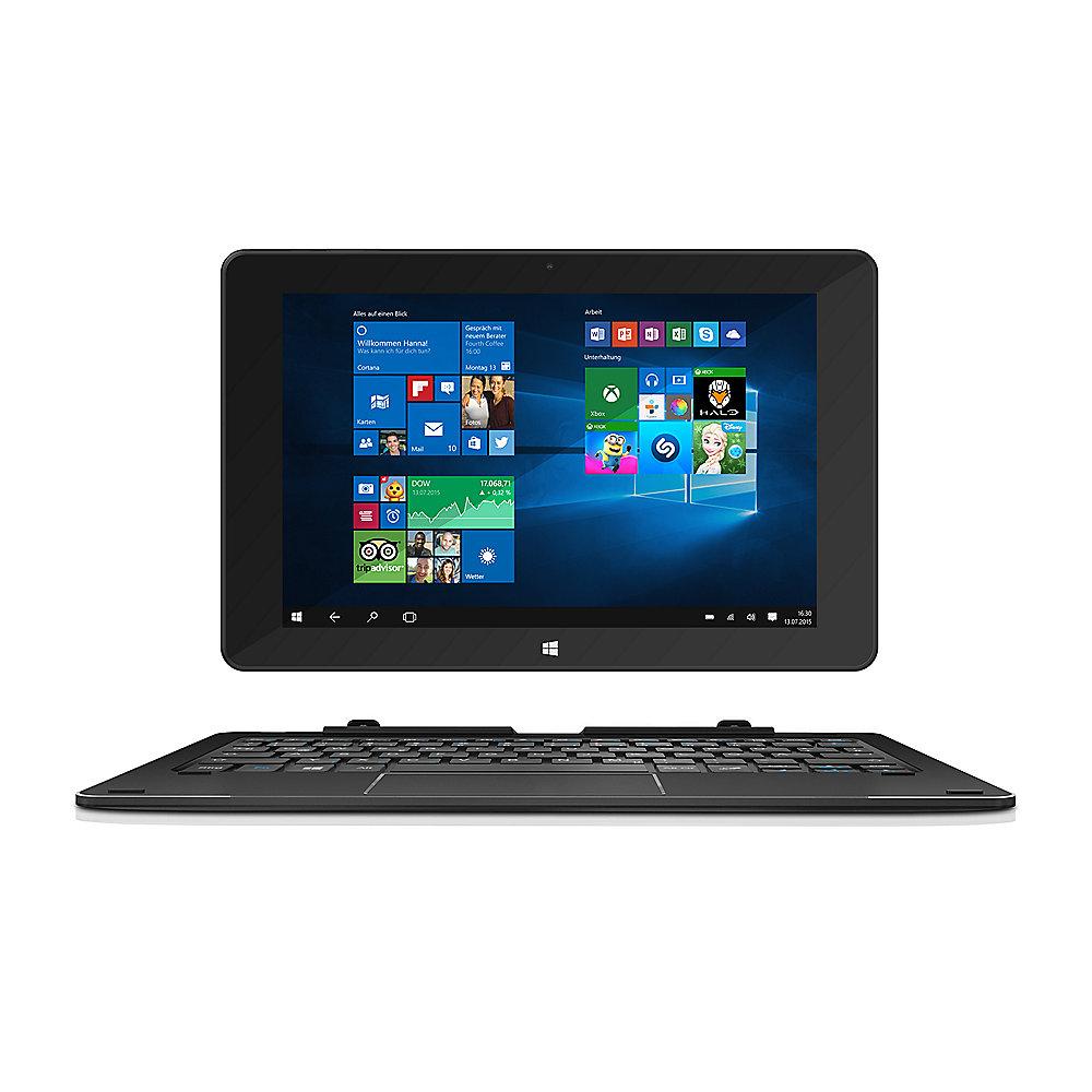 TrekStor SurfTab® duo W1 3G 2in1 32 GB Win 10 schwarz