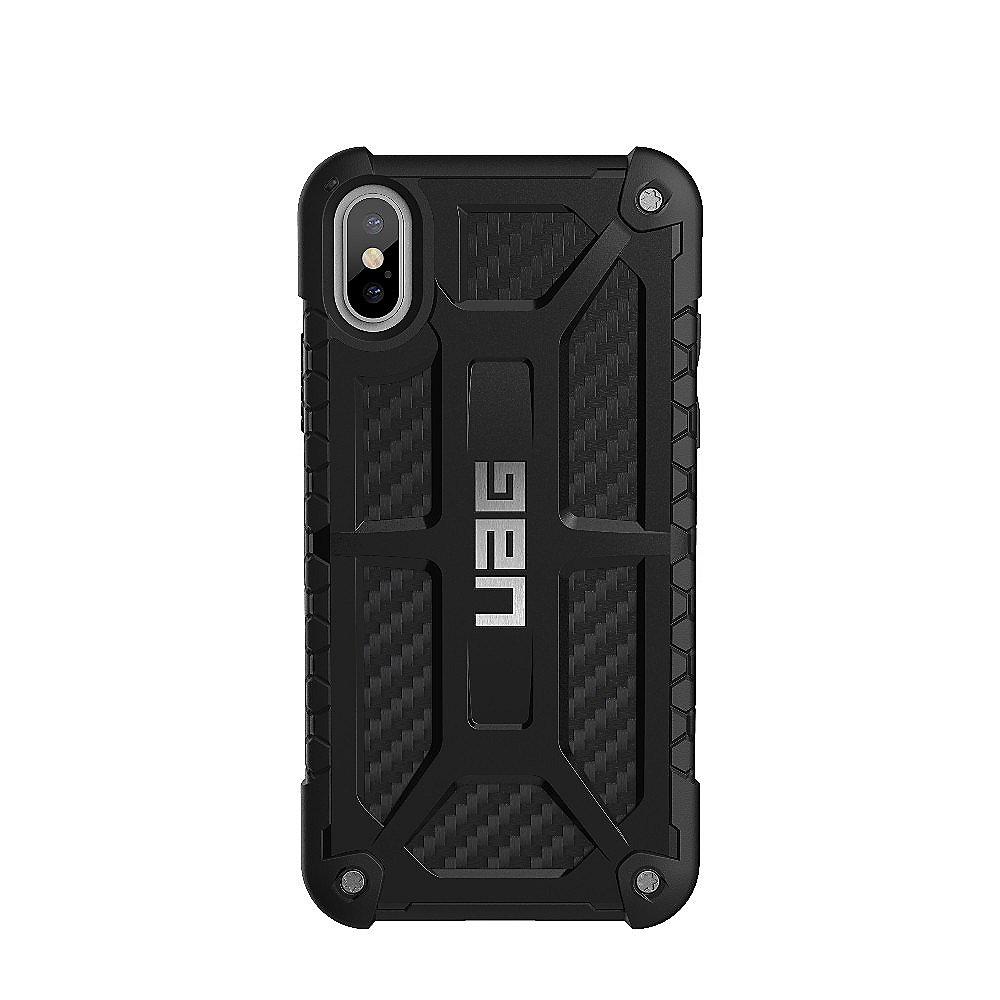 UAG Monarch Case für Apple iPhone X carbon