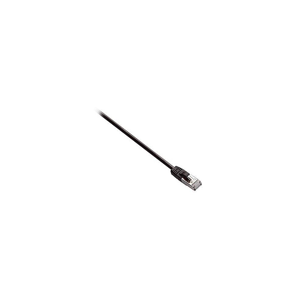 V7 Patch Netzwerkkabel RJ45 STP CAT5e 5,0m geschirmt schwarz