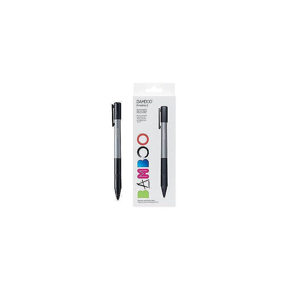 Wacom Bamboo Stylus fineline 2 Eingabestift grau, Wacom, Bamboo, Stylus, fineline, 2, Eingabestift, grau