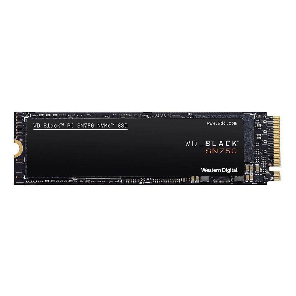 WD Black SN750 NVMe Gaming SSD 1 TB M.2 PCIe Gen3