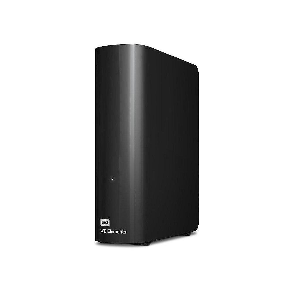 WD Elements Desktop USB3.0 Extern 6TB 3,5 Zoll Schwarz