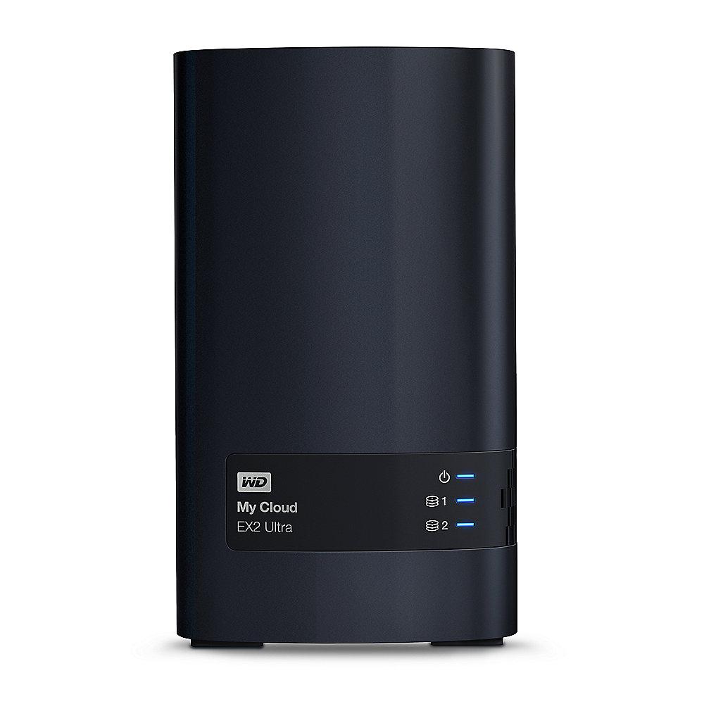 WD My Cloud EX2 Ultra NAS System 2-Bay 16TB (2x8TB) WDBVBZ0160JCH-EESN