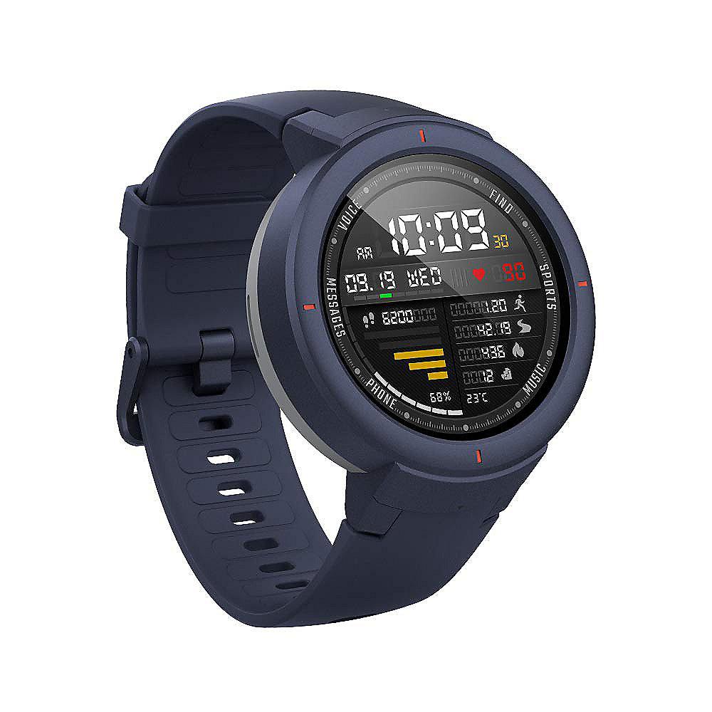 Xiaomi Huami Amazfit Verge Smartwatch blau, Xiaomi, Huami, Amazfit, Verge, Smartwatch, blau