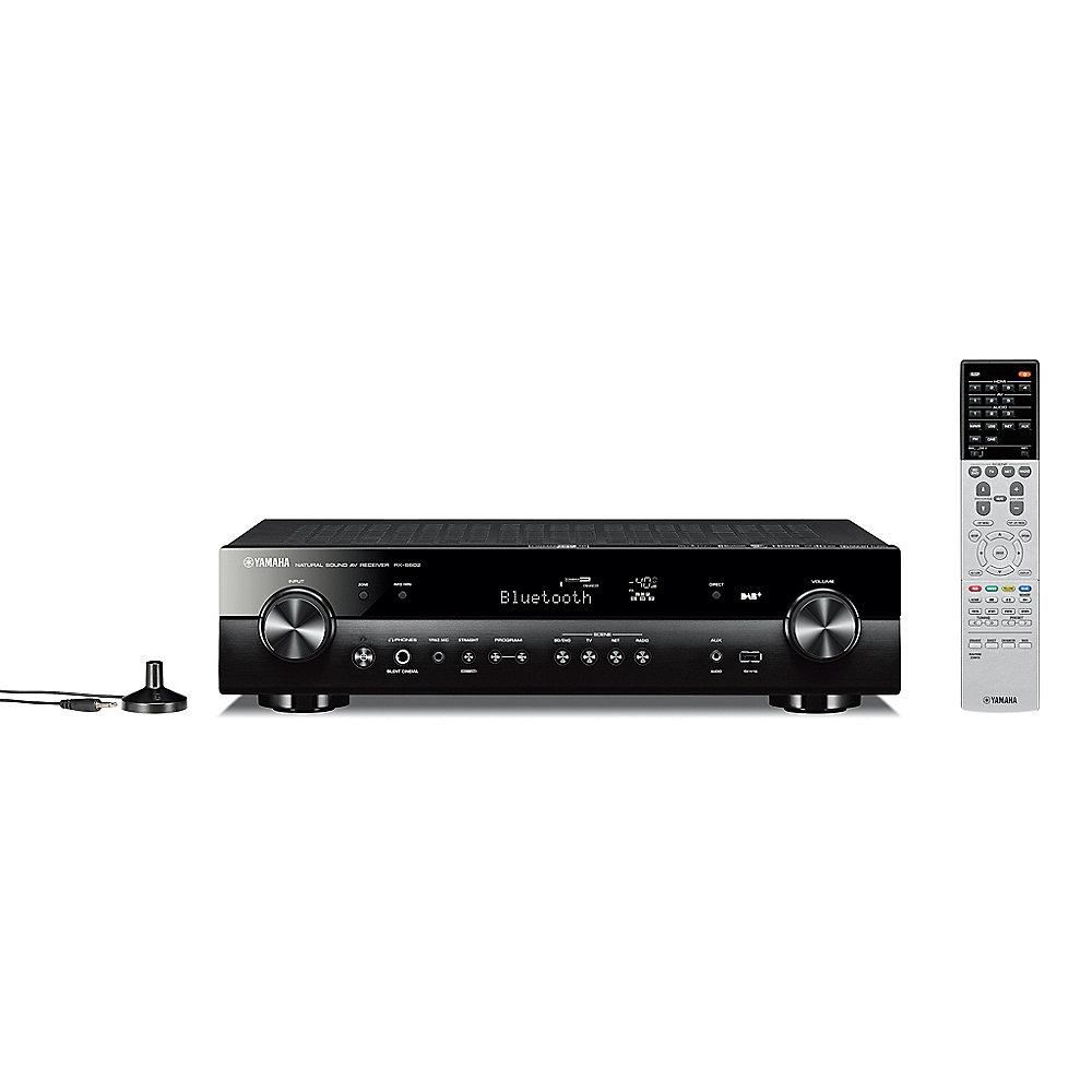 Yamaha RX-S602 5.1 AV-Receiver MusicCast, Spotify, AirPlay, DAB , MHL schwarz