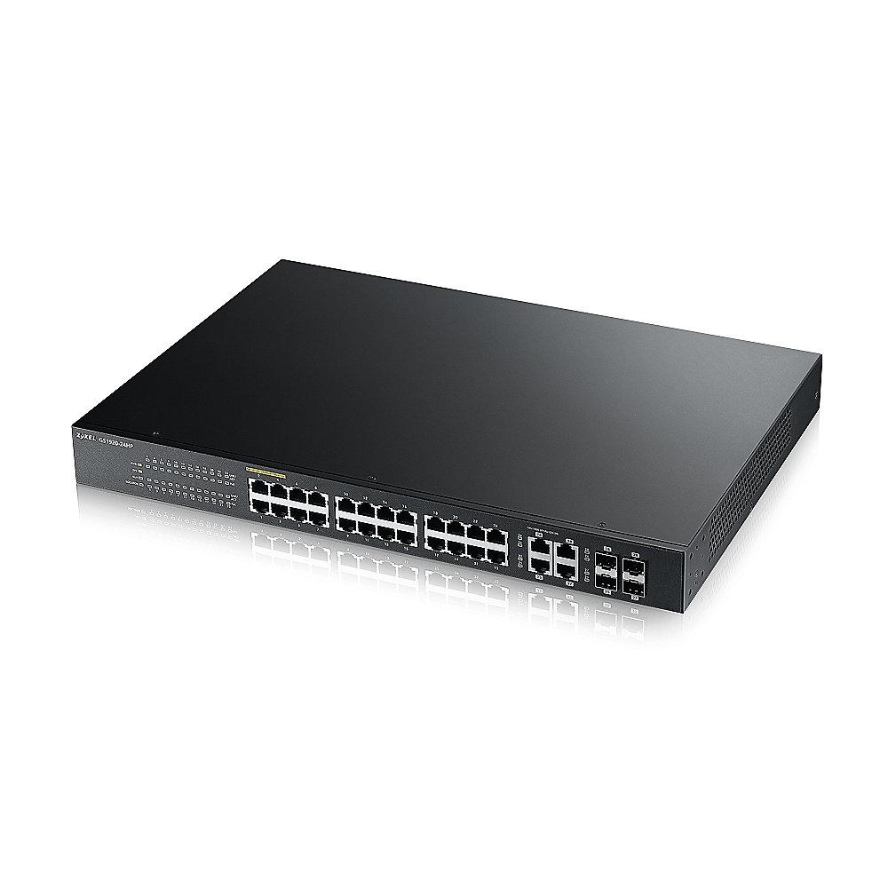 ZyXEL GS1920-24HP Smart Switch (24x Gigabit PoE, 4x Combo SFP), ZyXEL, GS1920-24HP, Smart, Switch, 24x, Gigabit, PoE, 4x, Combo, SFP,