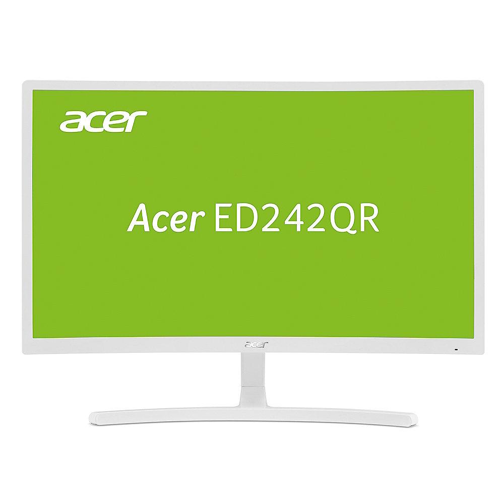 ACER ED242QR 59.9cm (23,6") FHD curved Design-Monitor 16:9 HDMI 250cd/m² 3.000:1