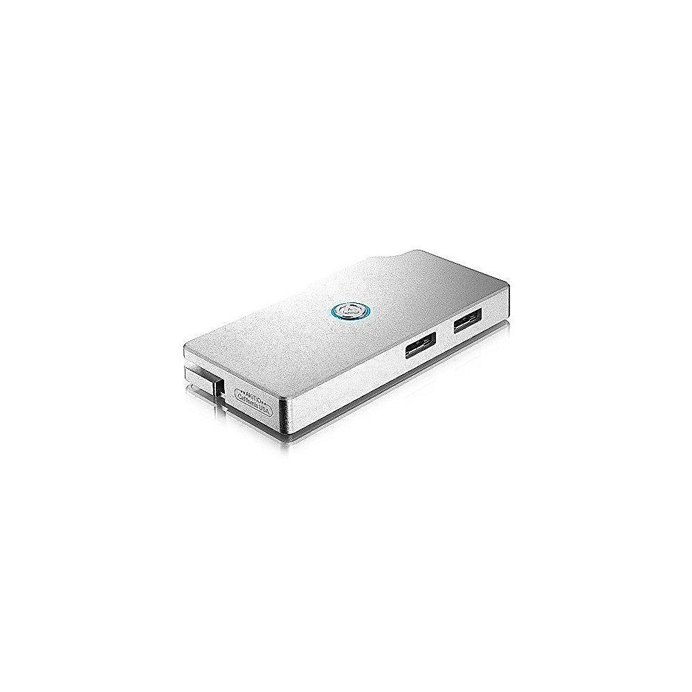 Akitio Thunder SATA Go Adapter 1x Thunderbolt1 auf 2x eSATA, Akitio, Thunder, SATA, Go, Adapter, 1x, Thunderbolt1, 2x, eSATA