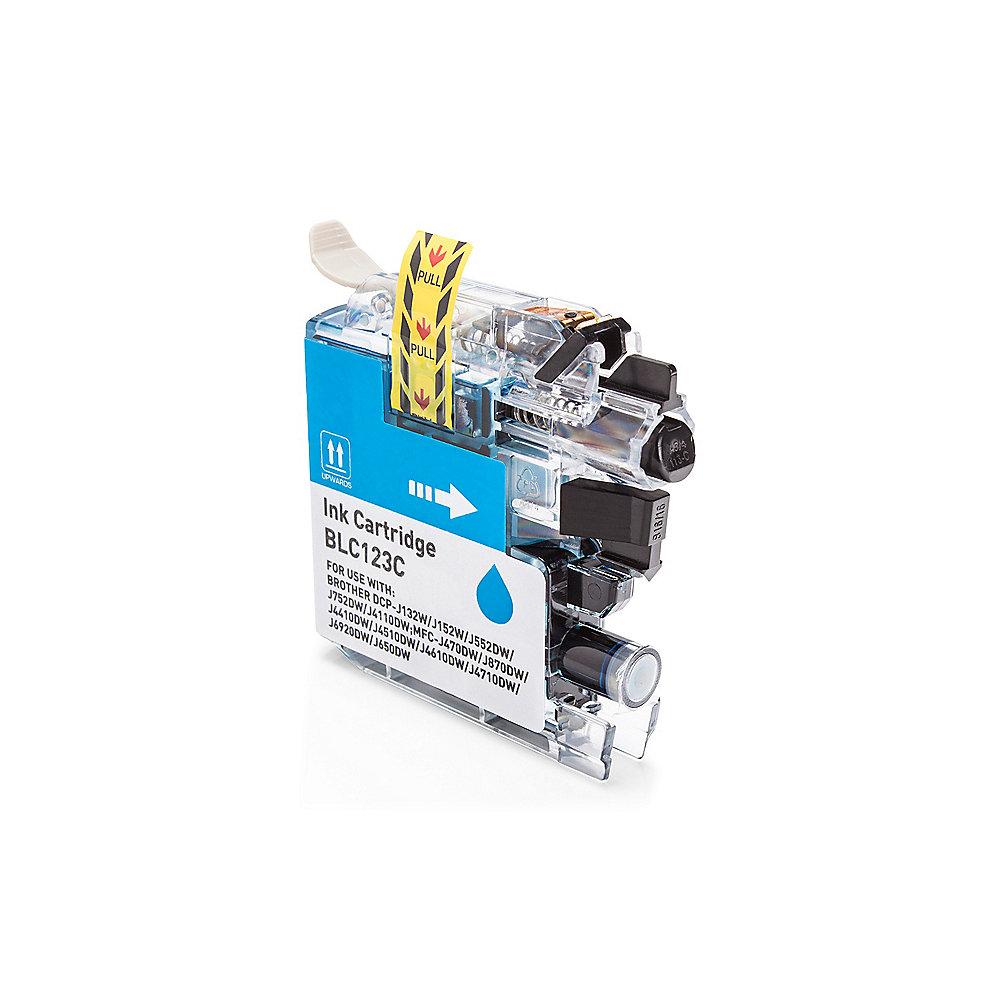 Alternative zu Brother LC-123C Tintenpatrone Cyan