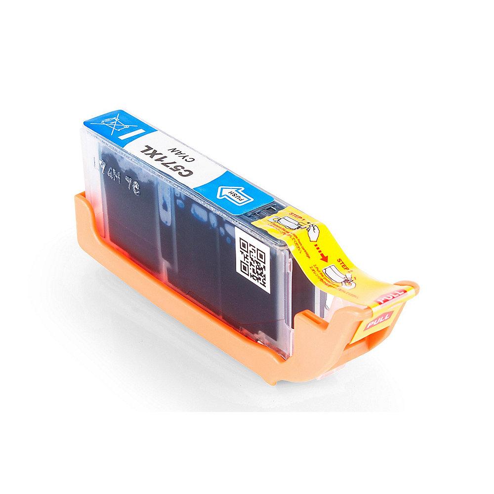 Alternative zu Canon CLI-571C XL Tintenpatrone Cyan (0332C001)