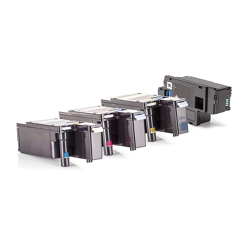 Alternative zu Dell 593-BBL Toner Spar Set Multipack Schwarz Cyan Magenta Gelb