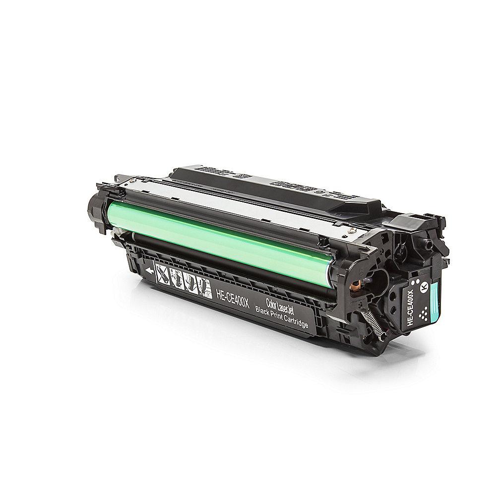 Alternative zu HP CE400X / 507X Toner Schwarz für ca. 11.000 Seiten