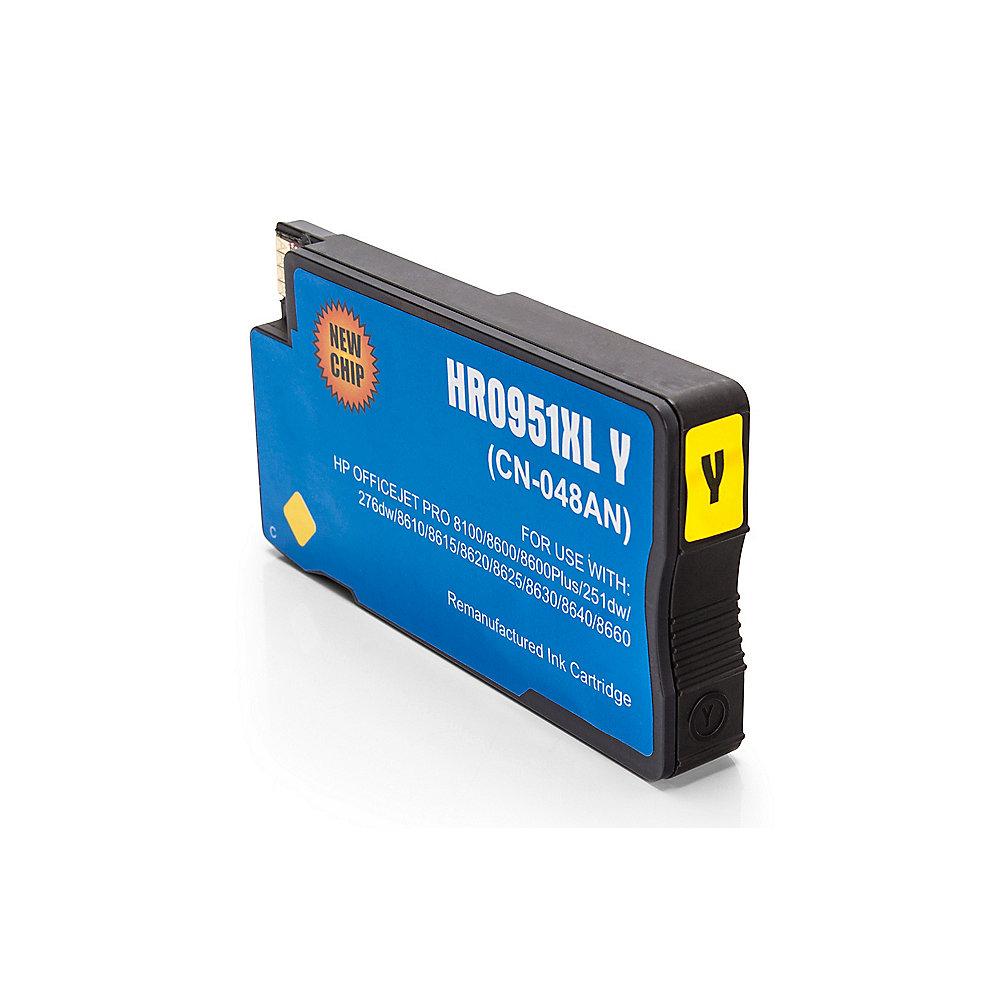 Alternative zu HP CN048AE / 951XL Tintenpatrone Gelb