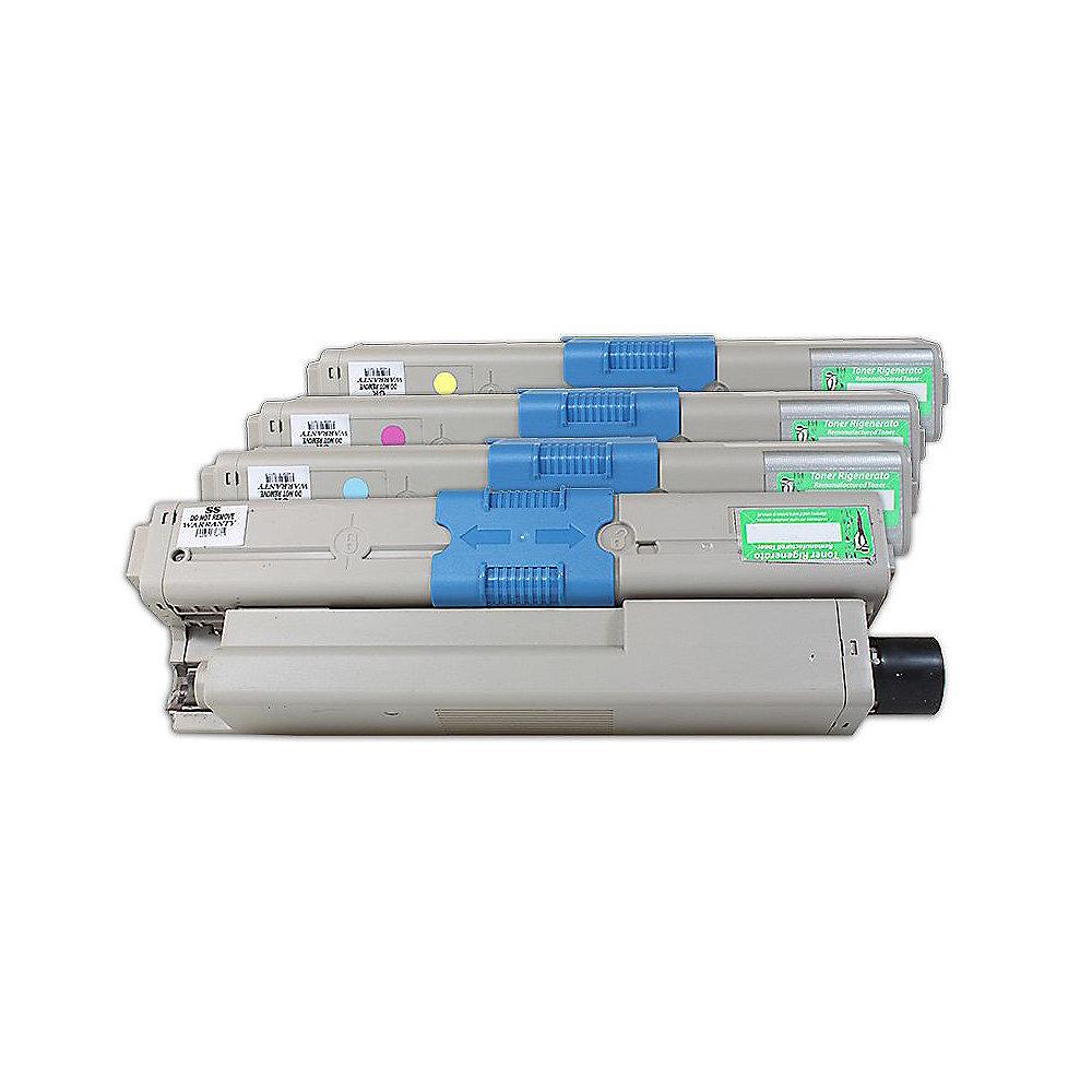 Alternative zu OKI 44469804/722/723/724 Toner Spar-Set Multipack (BK, C, M, Y)