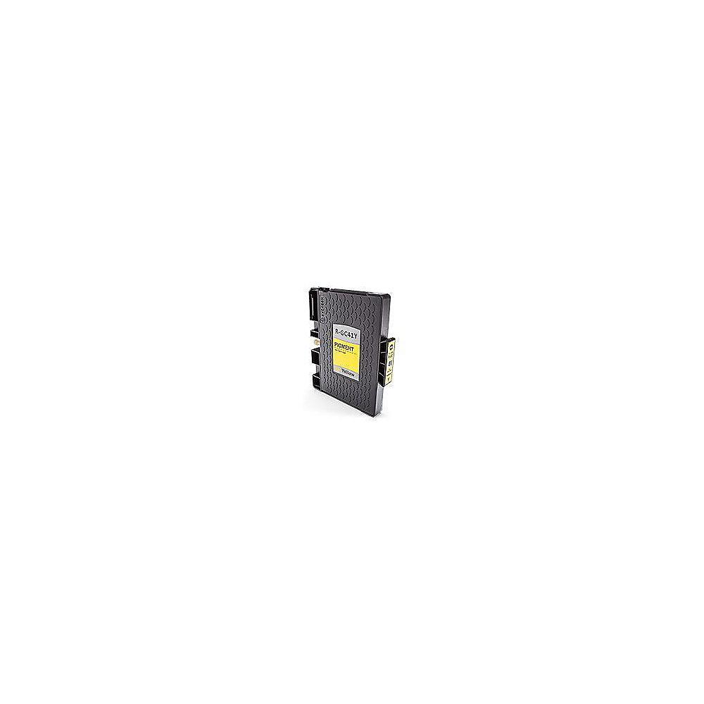 Alternative zu Ricoh 405764 / GC-41Y Gelkartusche Gelb für ca. 2.200 Seiten