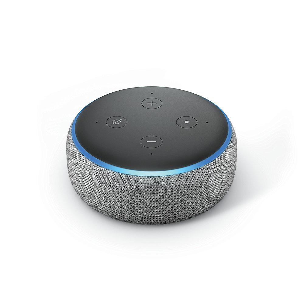 Amazon Echo Dot (3. Generation) Hellgrau Stoff