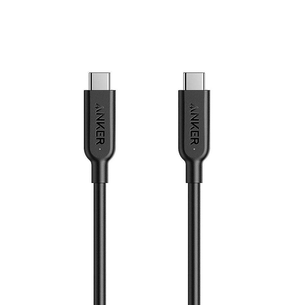 Anker AK-A8485011 Powerline II USB-C zu USB-C 3.1 Gen2 Schwarz