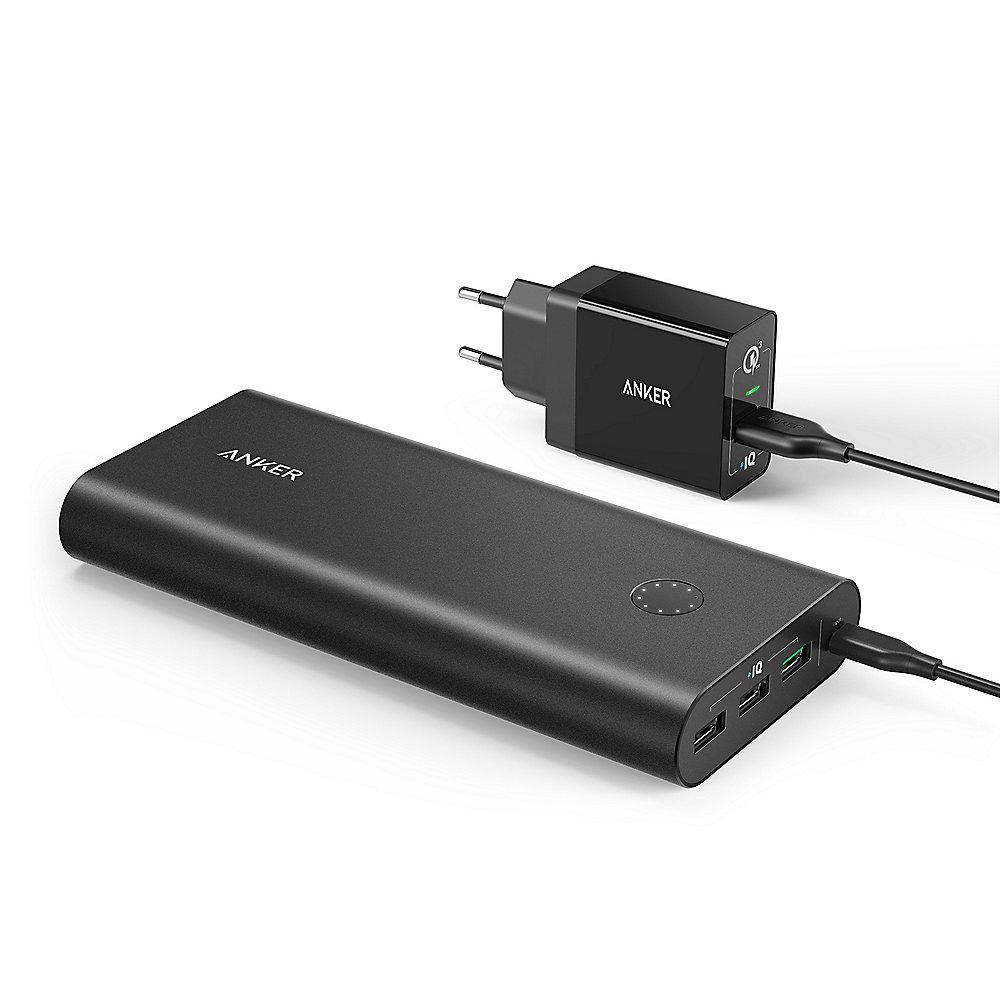 Anker AK-B1374311 PowerCore  26800 mAh Quick Charge 3.0 Powerbank inkl. Stecker, Anker, AK-B1374311, PowerCore, 26800, mAh, Quick, Charge, 3.0, Powerbank, inkl., Stecker