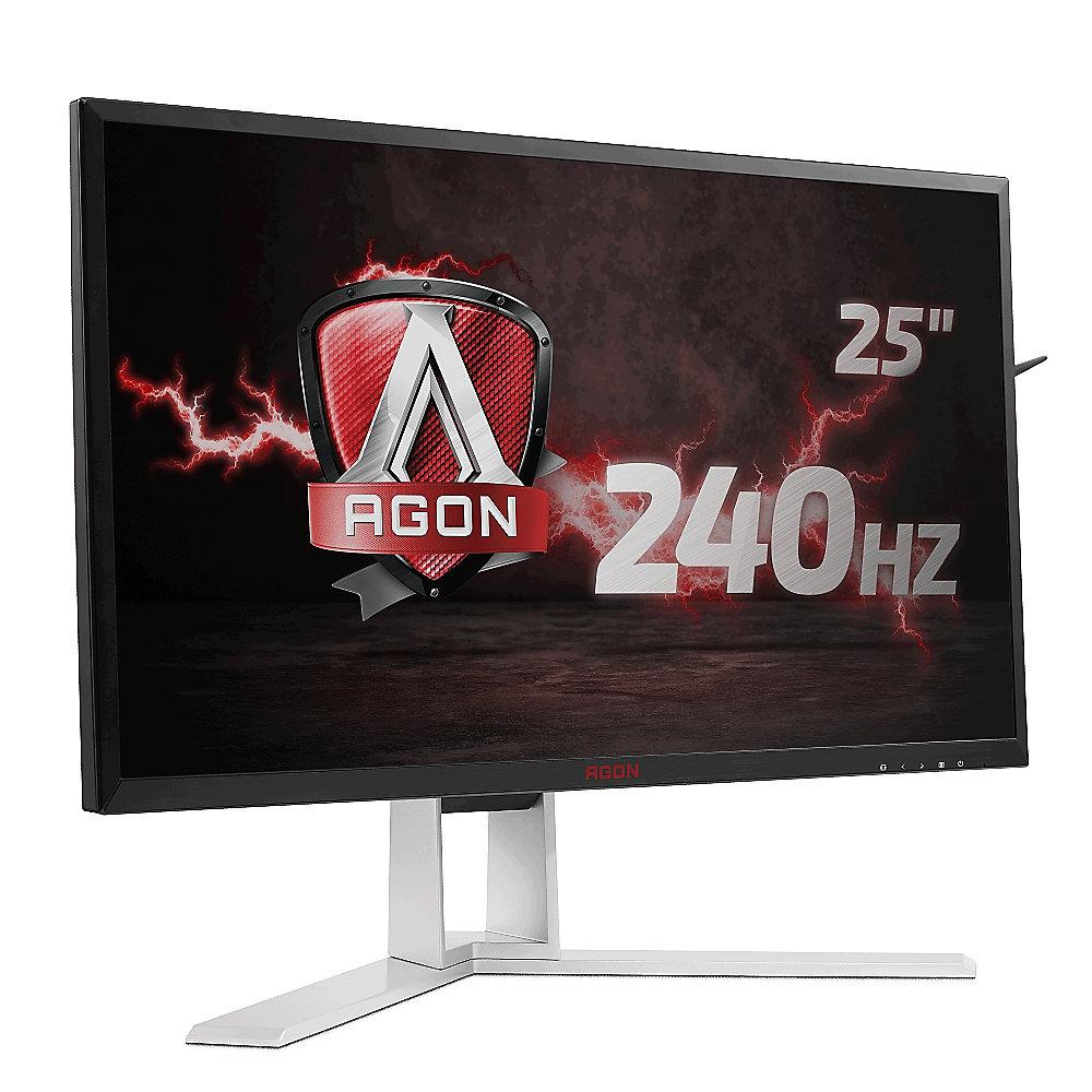 AOC AG251FZ 62,2cm (24,5") Gaming Monitor FHD 240Hz VGA/HDMI/DP/DVI/USB 1ms LS