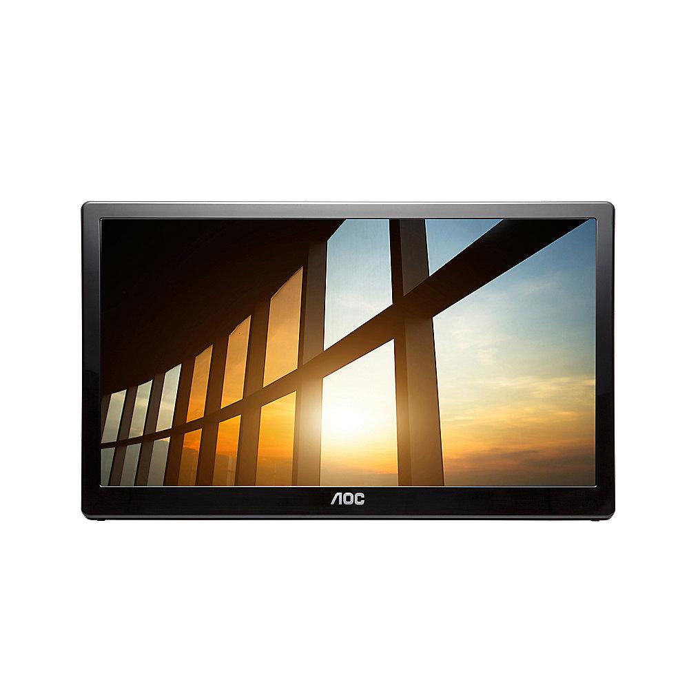 AOC I1659FWUX 39,6cm (15,6") Design-Monitor 16:9 USB 3.0 5ms 220cd/m² 500:1