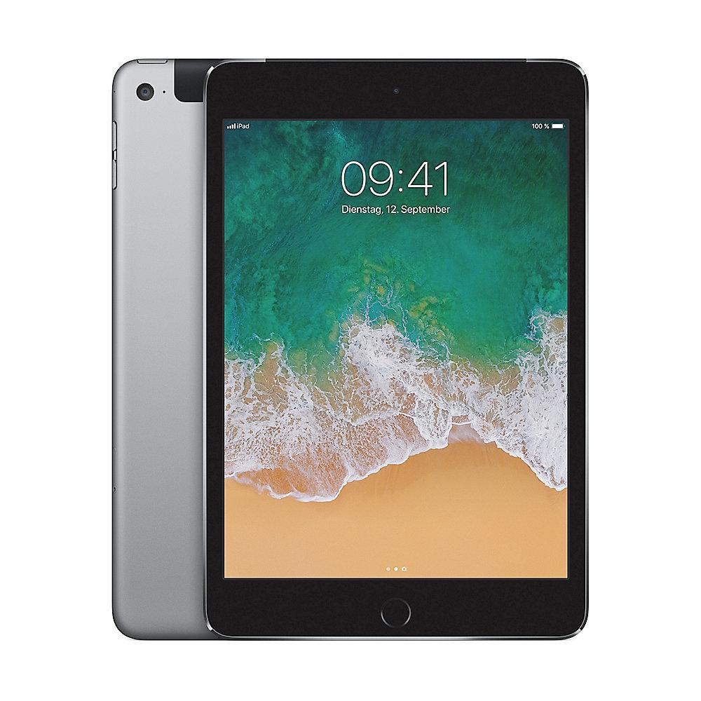Apple iPad mini 4 Wi-Fi   Cellular 128 GB Space Grau (MK8D2FD/A)