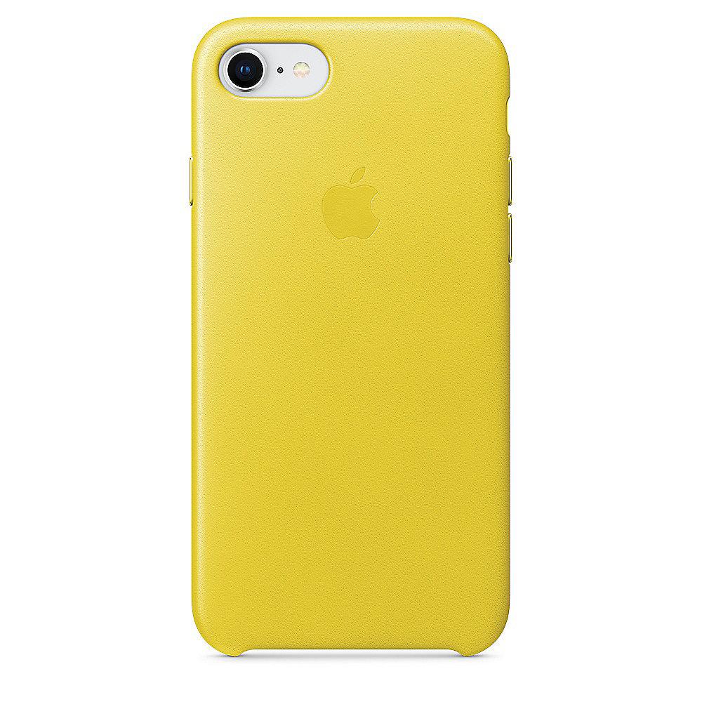 Apple Original iPhone 8 / 7 Leder Case-Frühlingsgelb